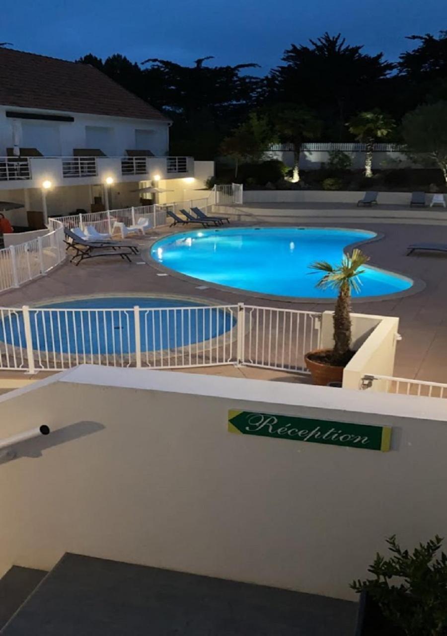 סן ז'אן דה מון Resid'Azur Appartement T2-Pmr- Piscine Privee מראה חיצוני תמונה